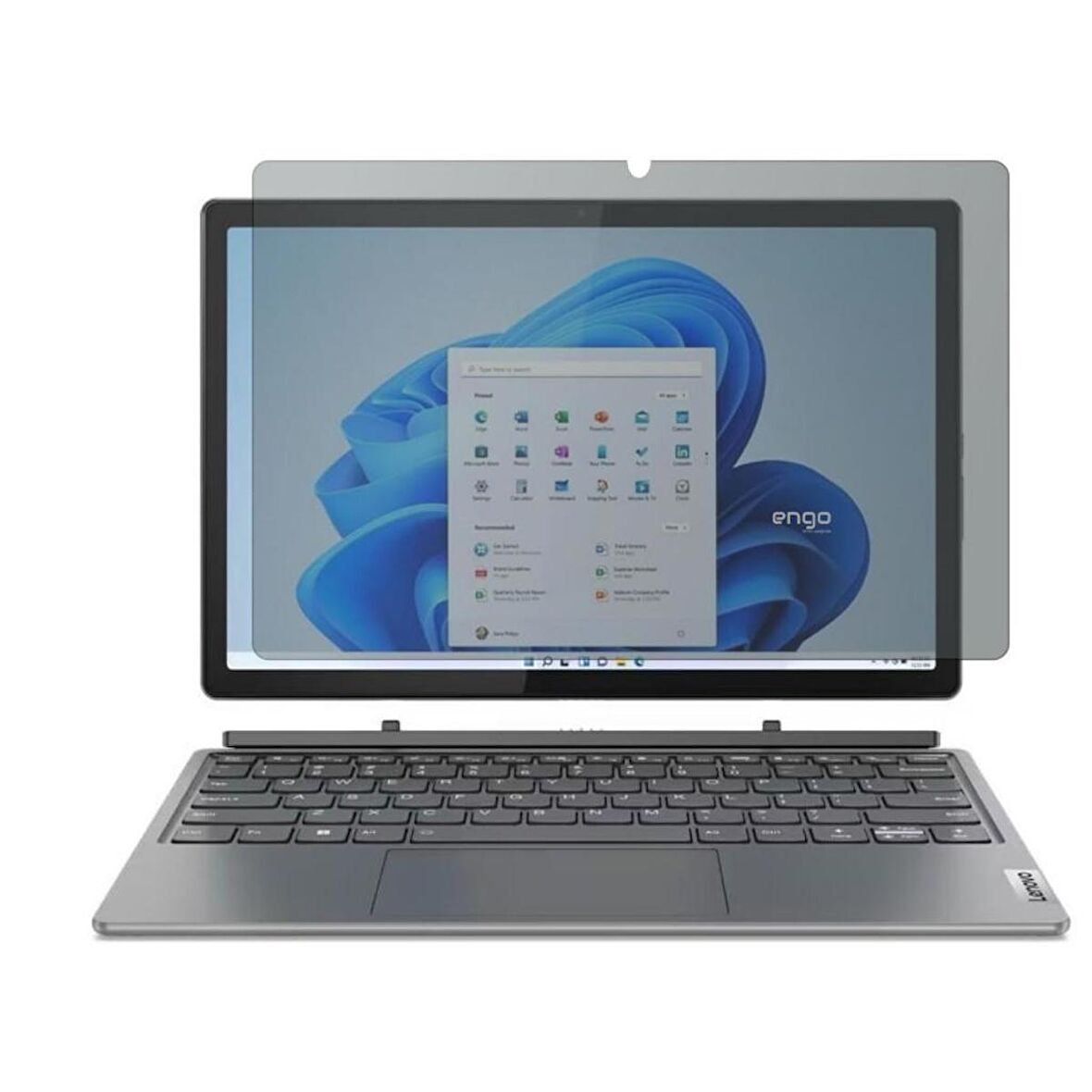 Lenovo IdeaPad Duet 5 12IAU7 12.4 inç Hayalet Ekran Koruyucu