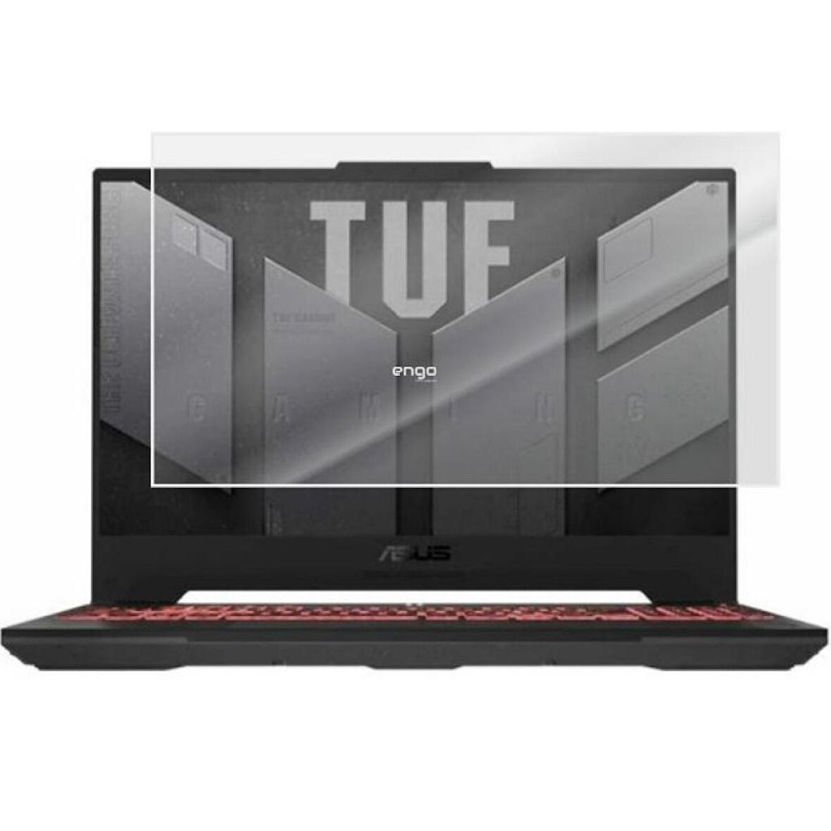 Asus TUF Dash F15 15.6 inç Mat Ekran Koruyucu Şeffaf 16:9