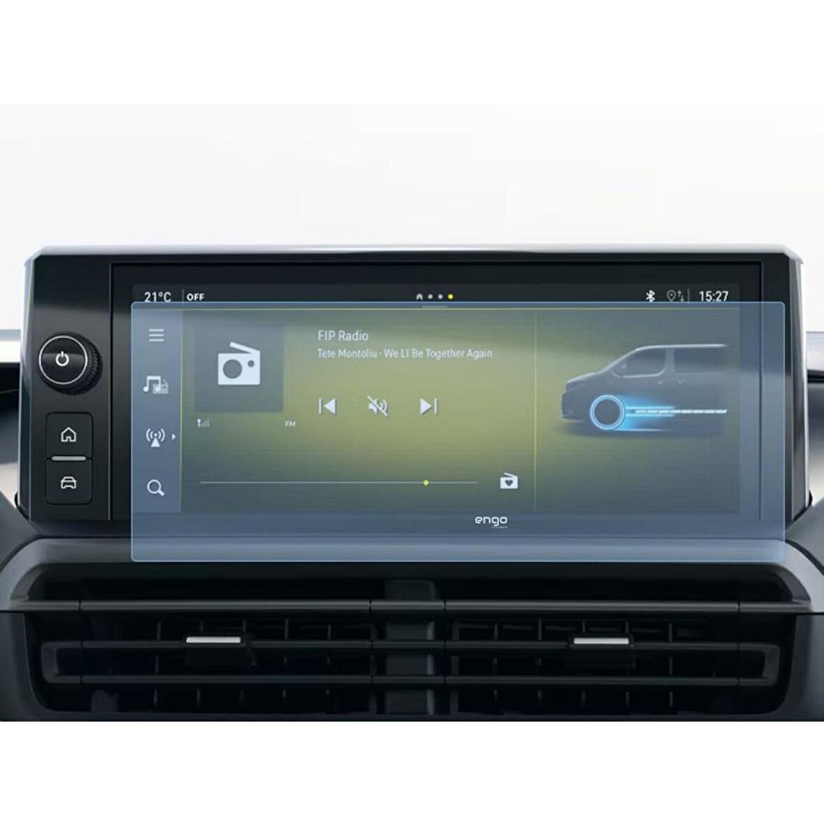 Opel Vivaro 10 inç Ekran Koruyucu Multimedya Nano Şeffaf