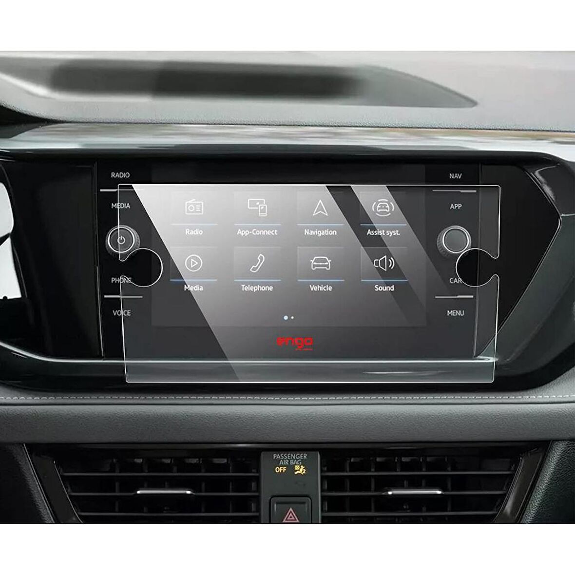 Volkswagen Taigo 8 inç Multimedya Mat Ekran Koruyucu
