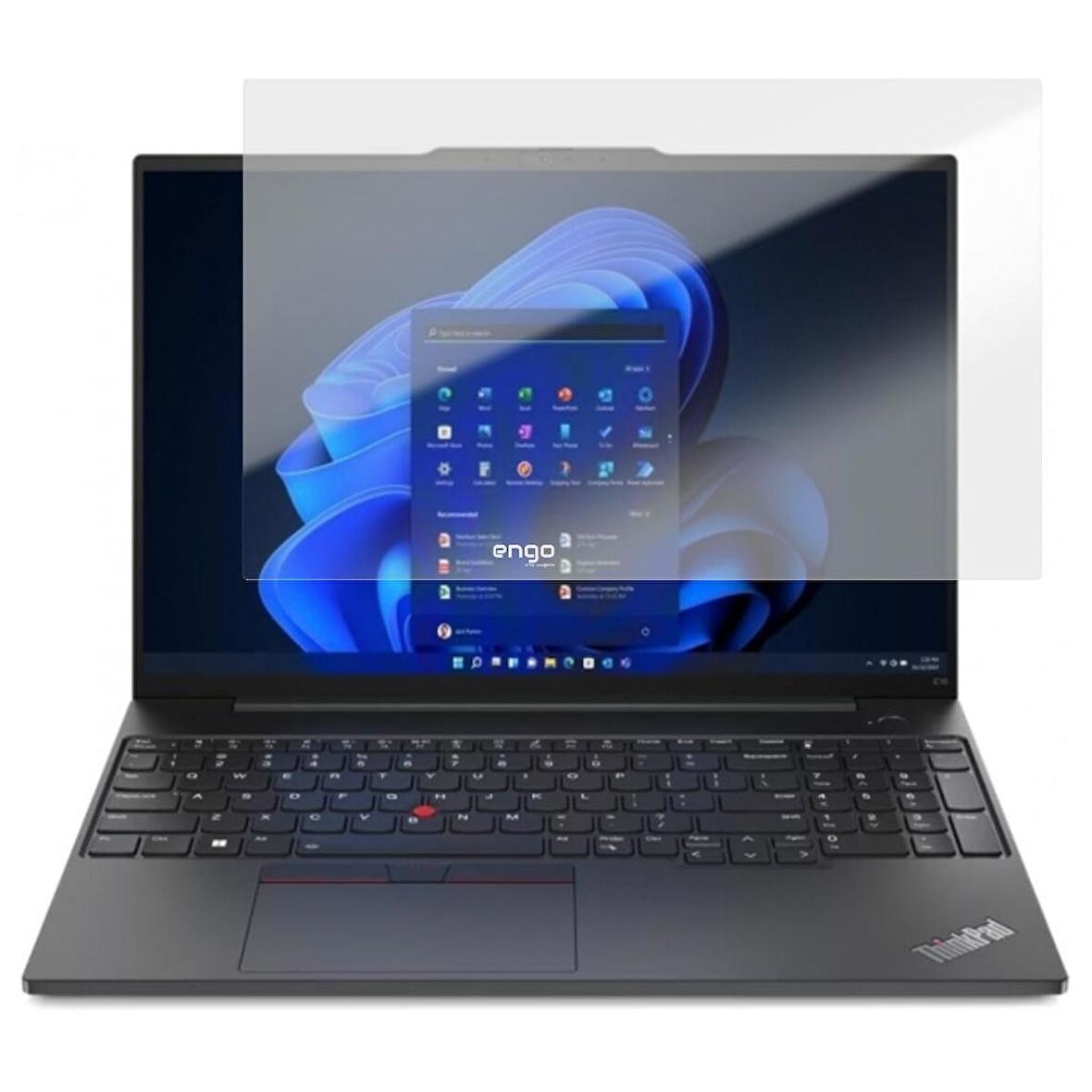 Lenovo Thinkpad E16 16 inç Mat Ekran Koruyucu Şeffaf