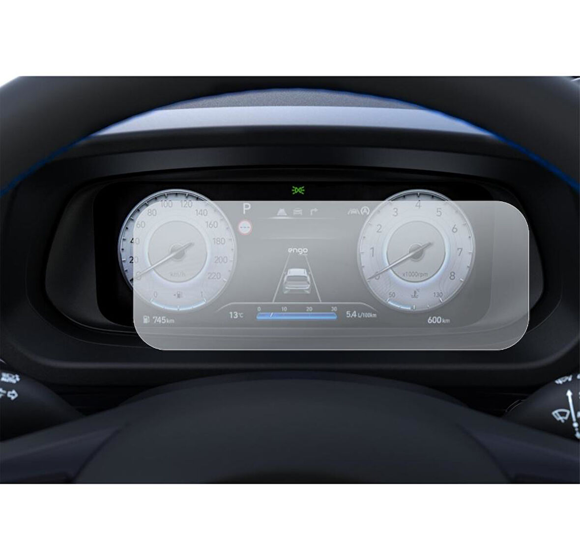 Hyundai Bayon Mat Ekran Koruyucu Dijital Gösterge 10.25 inç