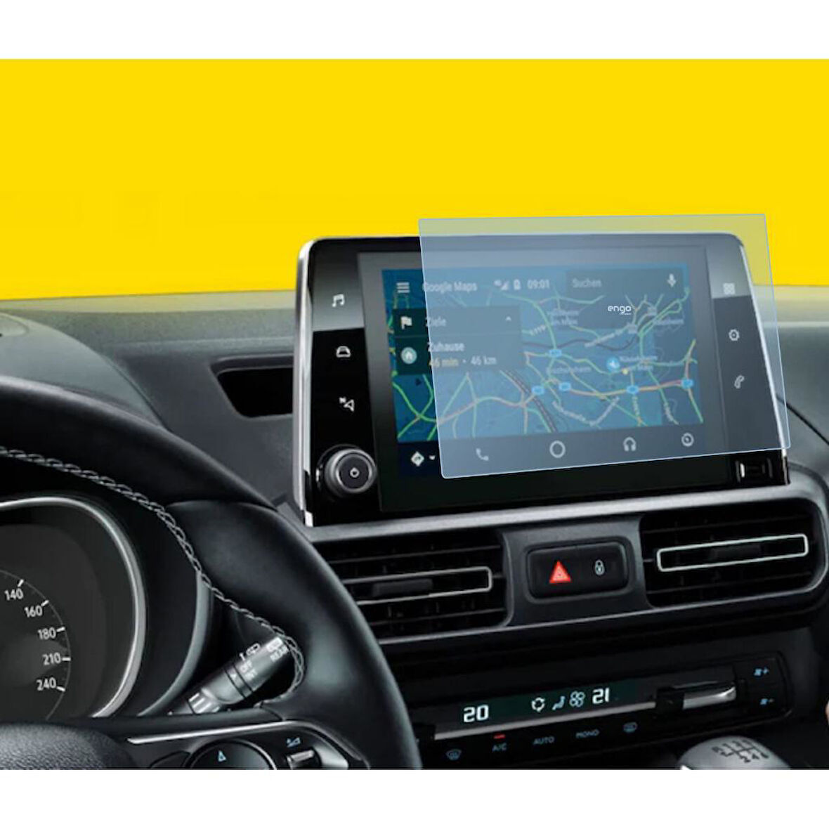 Opel Combo 8 inç Ekran Koruyucu Multimedya 2019-2023