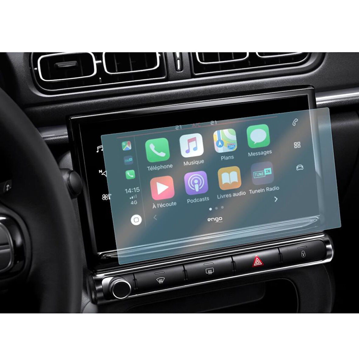 Citroen C3 Ekran Koruyucu 7 inç Multimedya Navigasyon