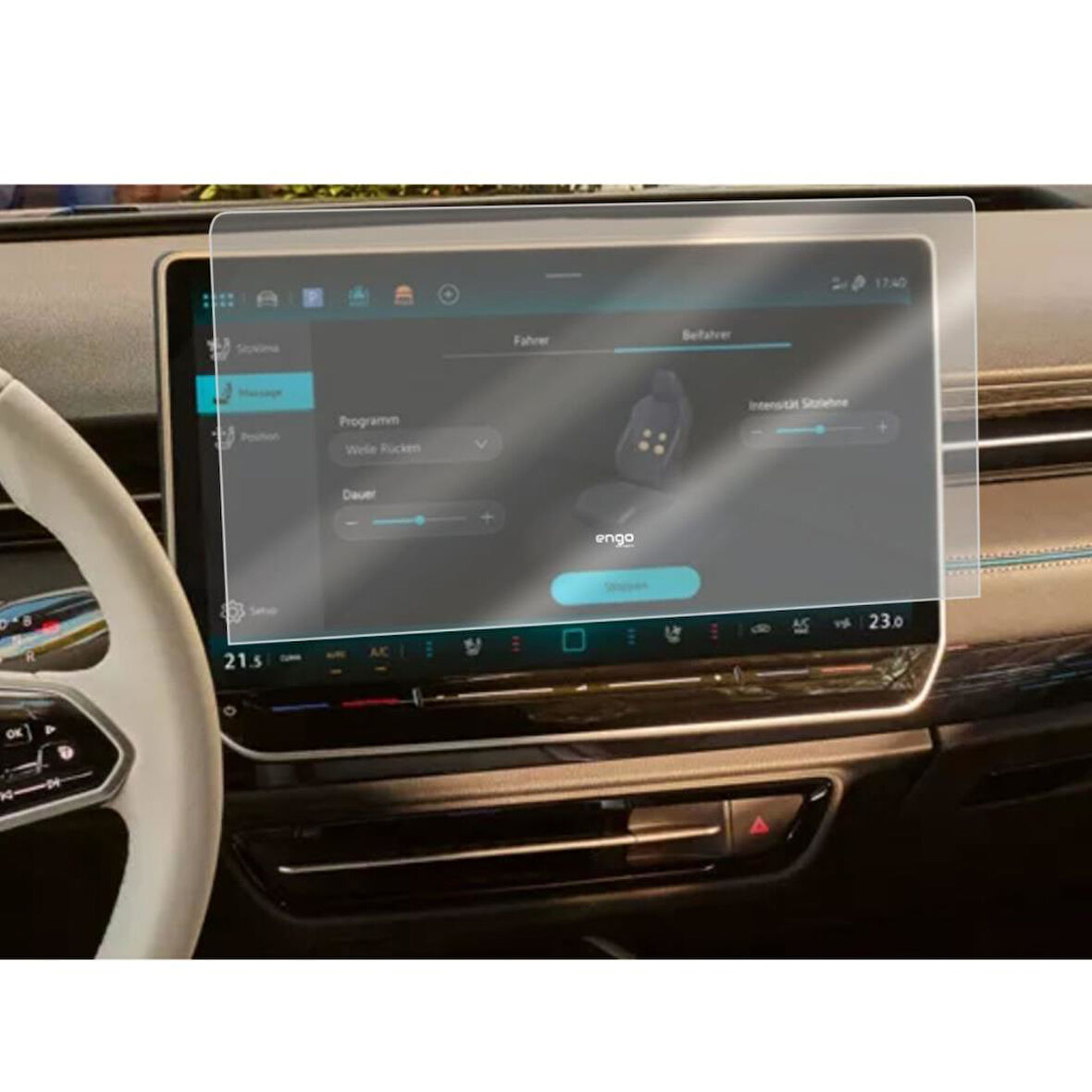 Volkswagen ID.7 15 inç Mat Ekran Koruyucu Multimedya