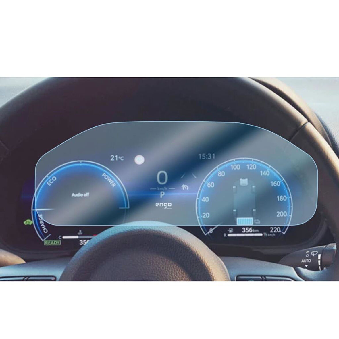 Toyota Yaris Hybrid 12.3 inç Ekran Koruyucu Gösterge 2025
