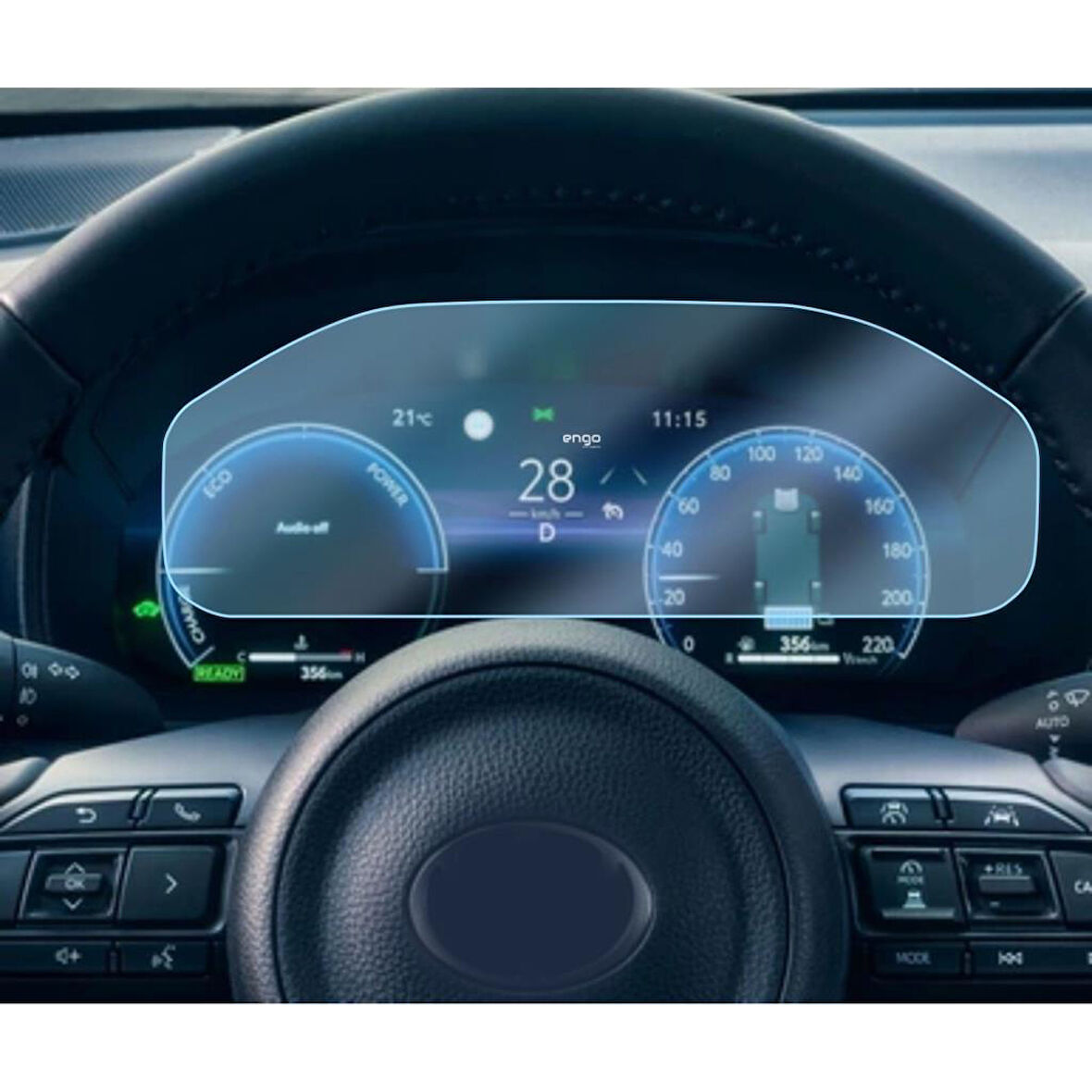 Toyota Corolla Hatchback Ekran Koruyucu Hybrid 12.3 Gösterge