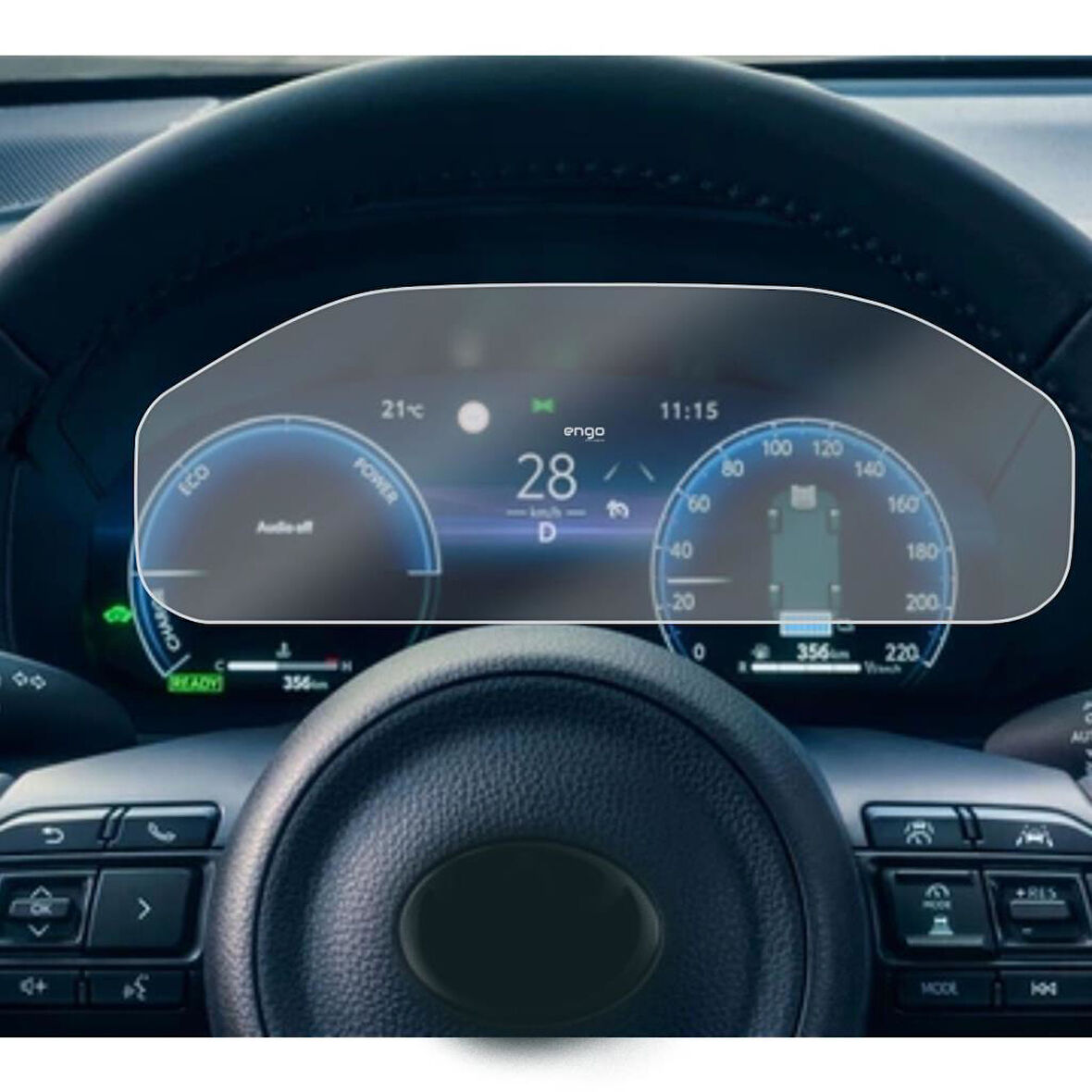 Toyota Corolla Hatchback Hybrid Mat Ekran Koruyucu Gösterge