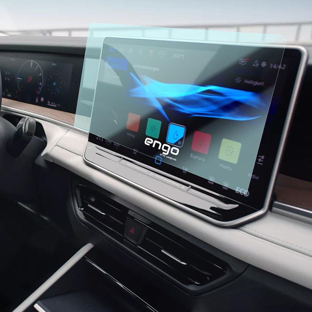 Volkswagen Tayron 12.9 inç Ekran Koruyucu Multimedya Nano