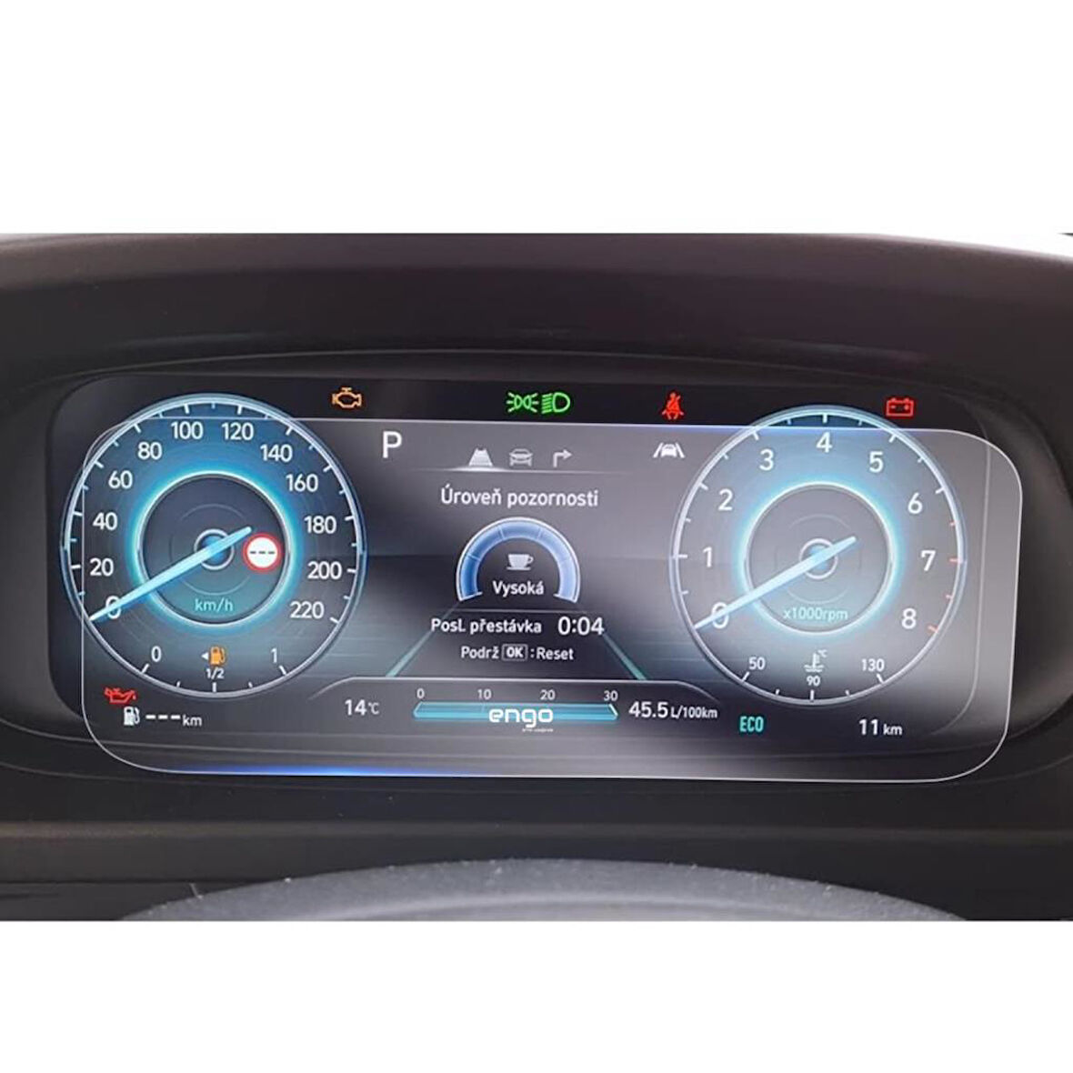 Hyundai i20 10.25 inç Ekran Koruyucu Dijital Gösterge Nano