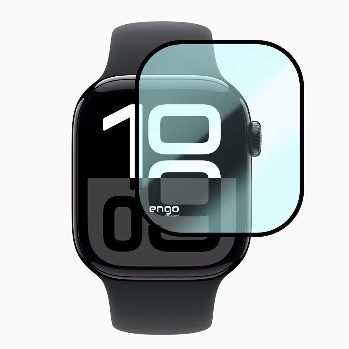 Apple Watch 10 42mm Ekran Koruyucu Flexible Tam Kaplama