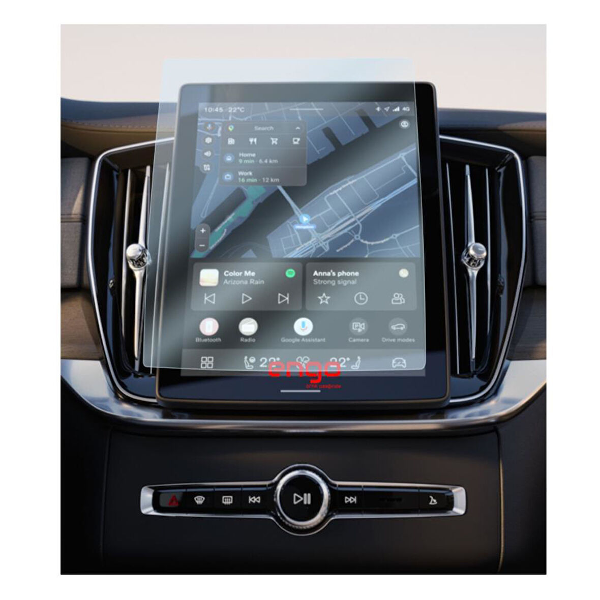 Volvo XC60 11.2 inç Ekran Koruyucu Multimedya Nano Parlak