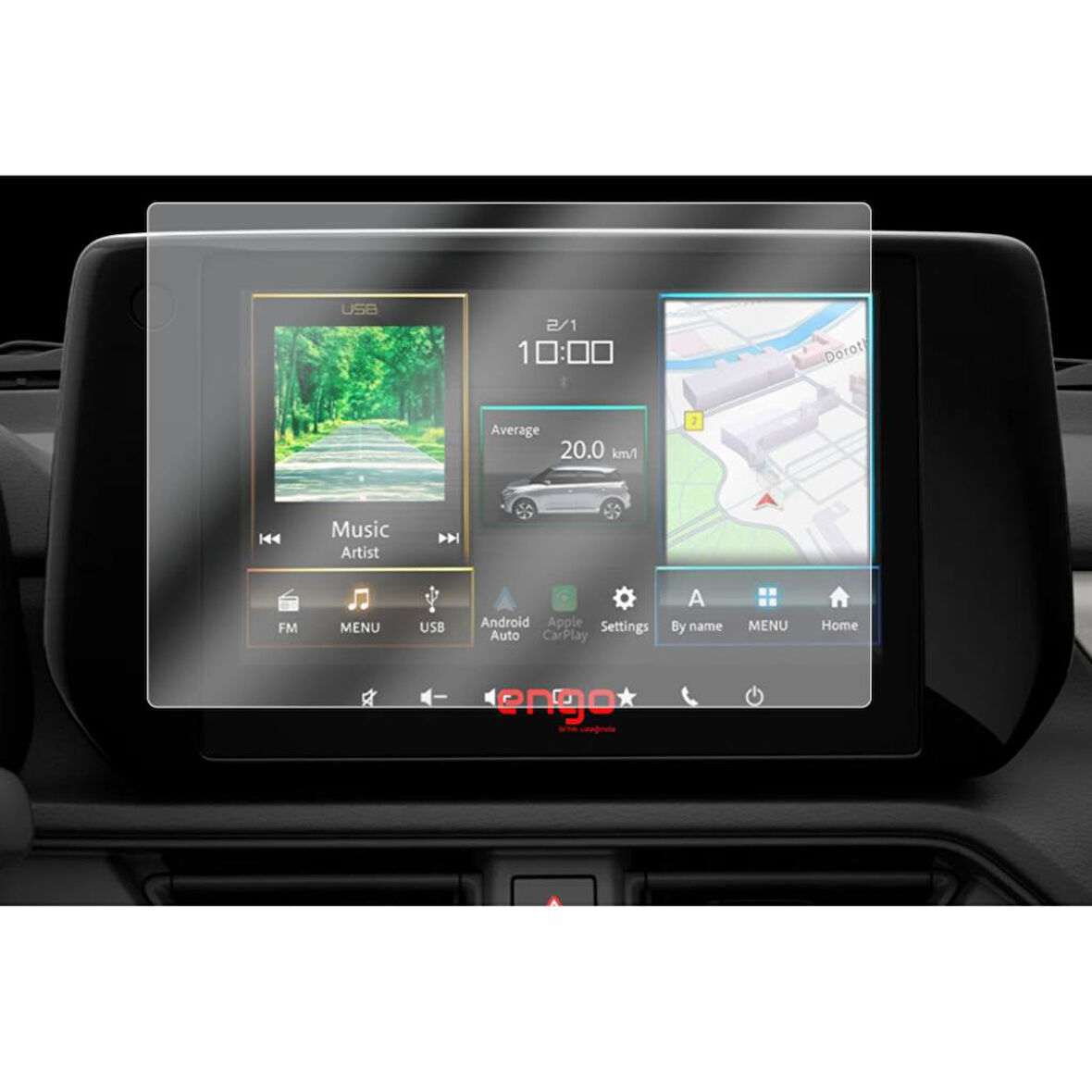 Suzuki Swift 9 inç Mat Ekran Koruyucu Multimedya Navigasyon