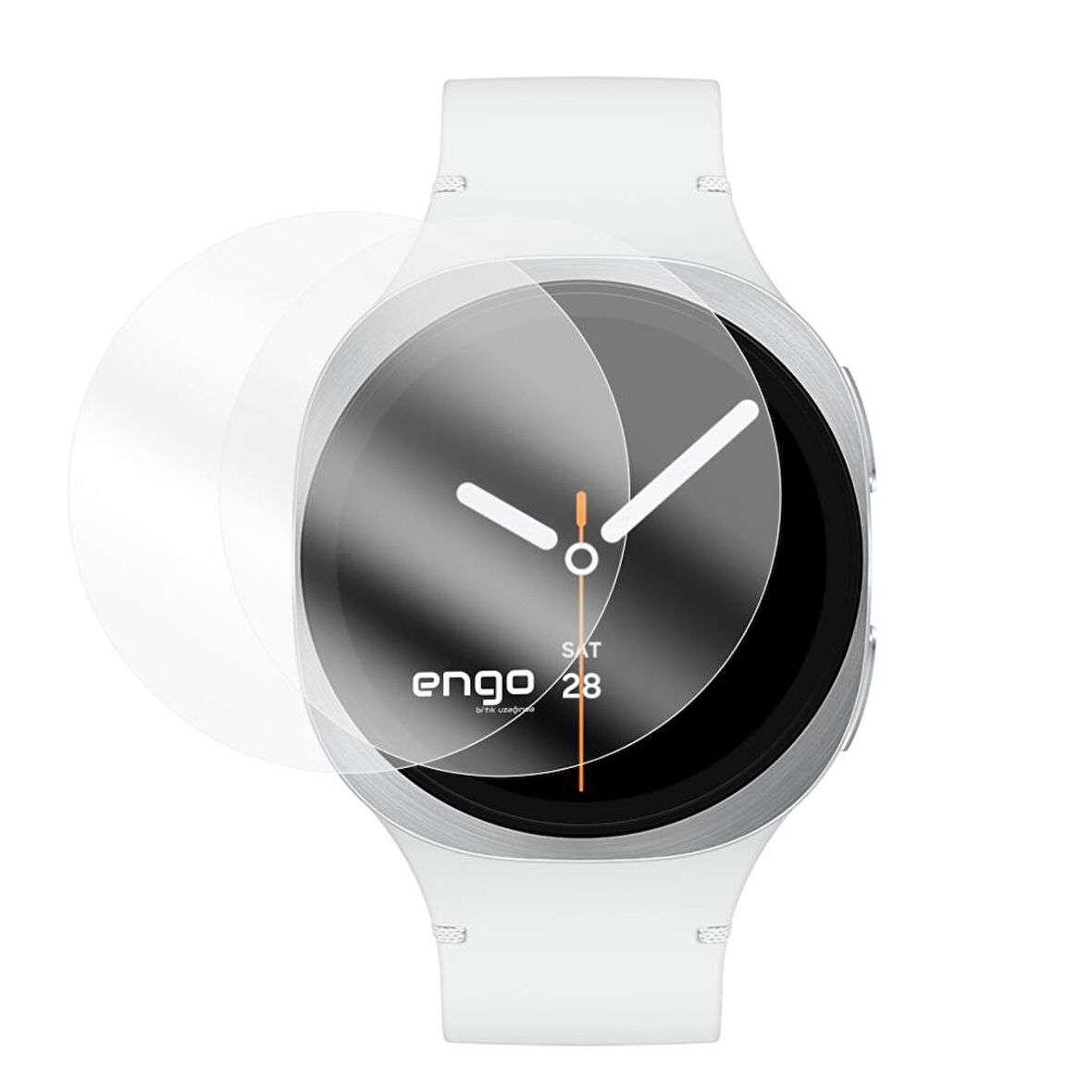 Samsung Galaxy Watch 8 40 mm Ekran Koruyucu TPU Şeffaf 2'li