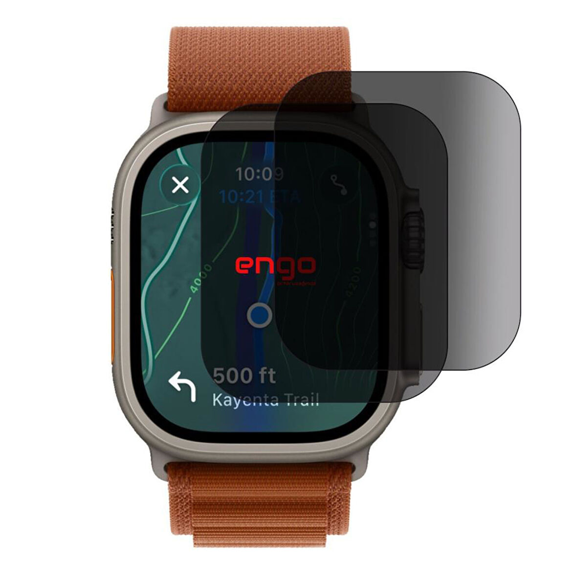 Apple Uyumlu Watch Ultra 3 49mm Hayalet Ekran Koruyucu 2’li Set