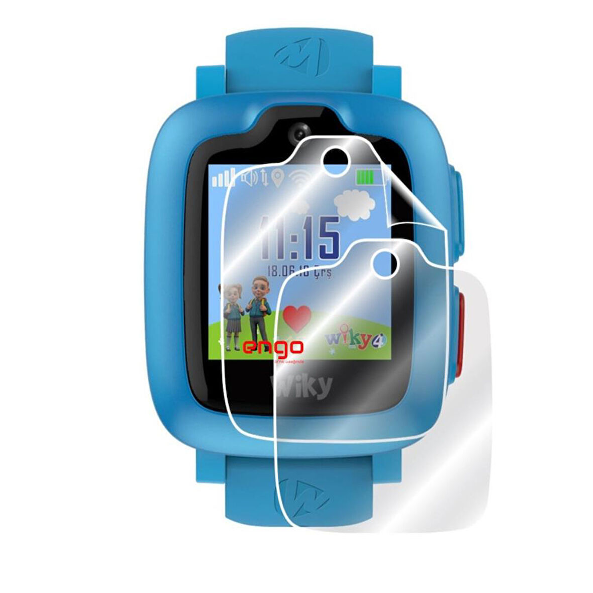 Wiky Watch 4 Ekran Koruyucu TPU Film Şeffaf 2 Adet