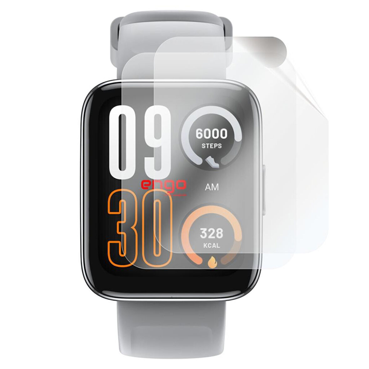 Realme Watch 3 Pro Ekran Koruyucu TPU Film Şeffaf 2 Adet