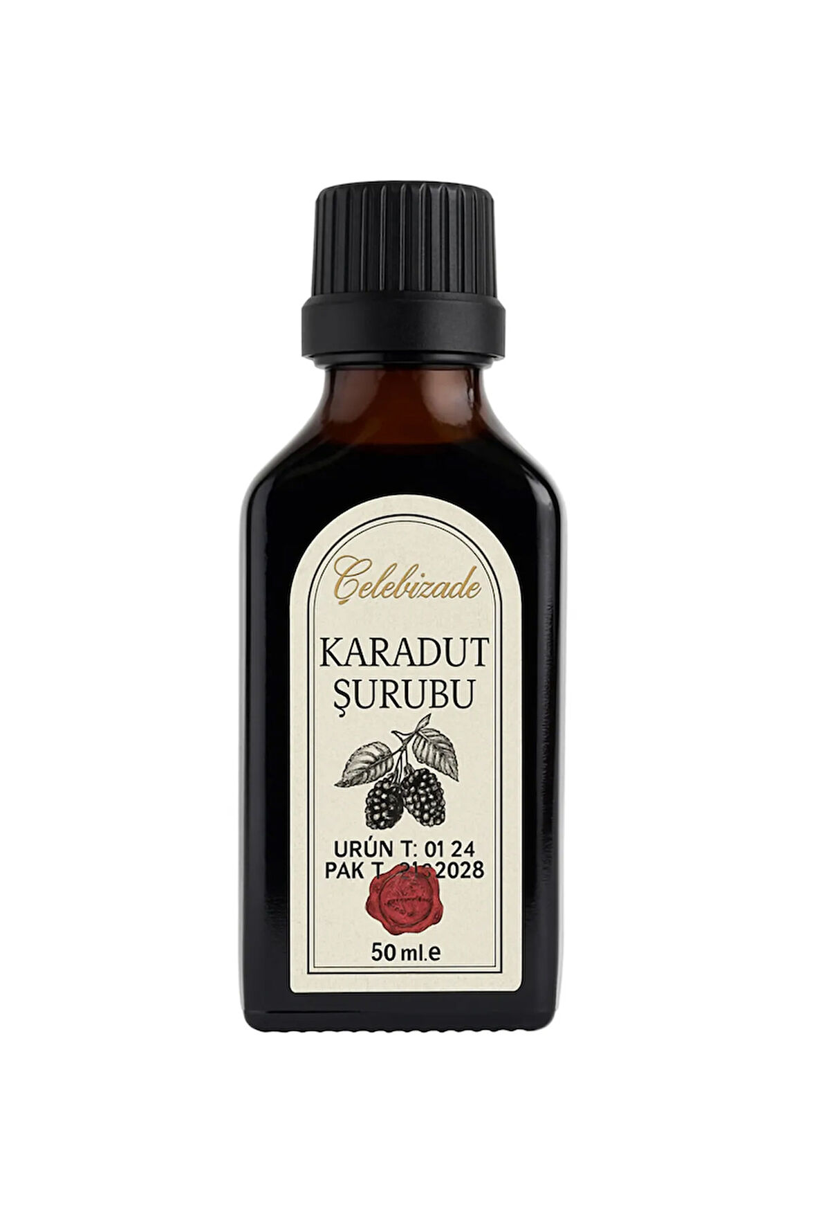 Karadut Şurubu / Karadut Özü – 50 ml – Doğal Konsantre Meyve
