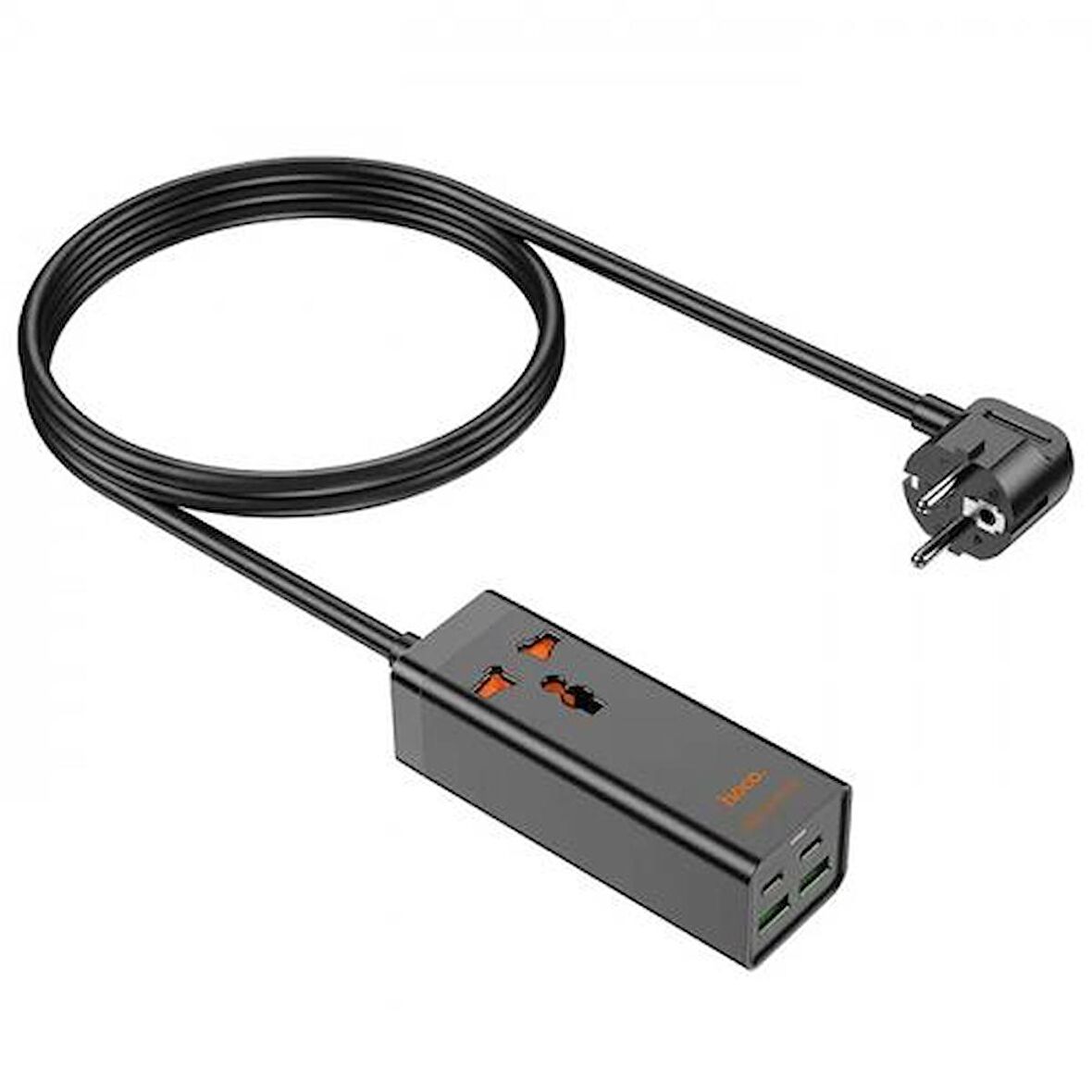 Coofbe Type-C 65 Watt Hızlı Şarj Aleti Siyah