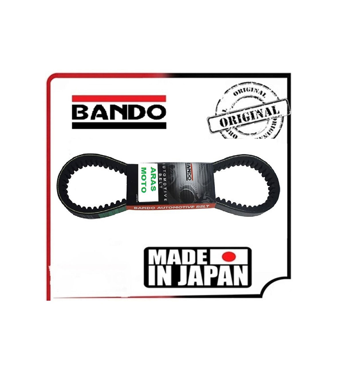 Honda Activa 125 S Uyumlu Bando Kayış Orjinal Japon Yeşil S19-032 - ARASMOTO