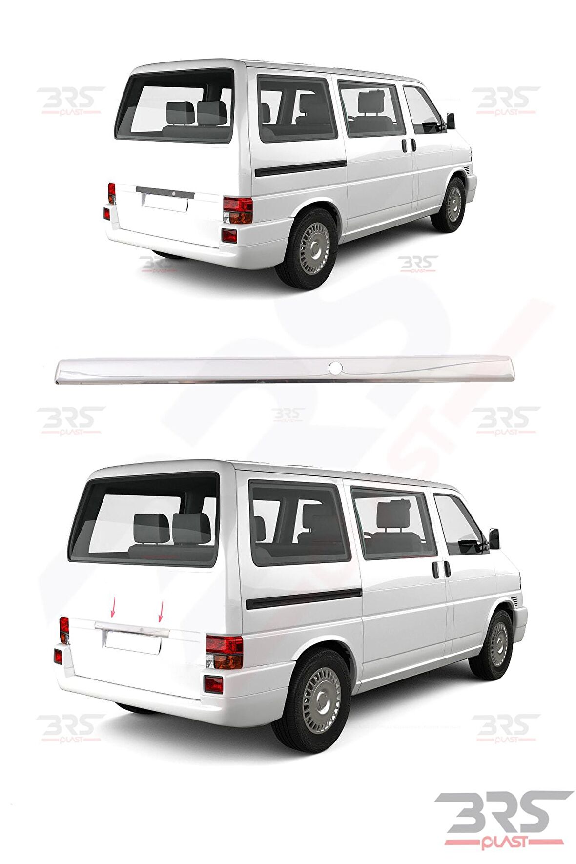 Volkswagen Transporter T4 Bagaj Çıtası 1998>2003 P.çelik