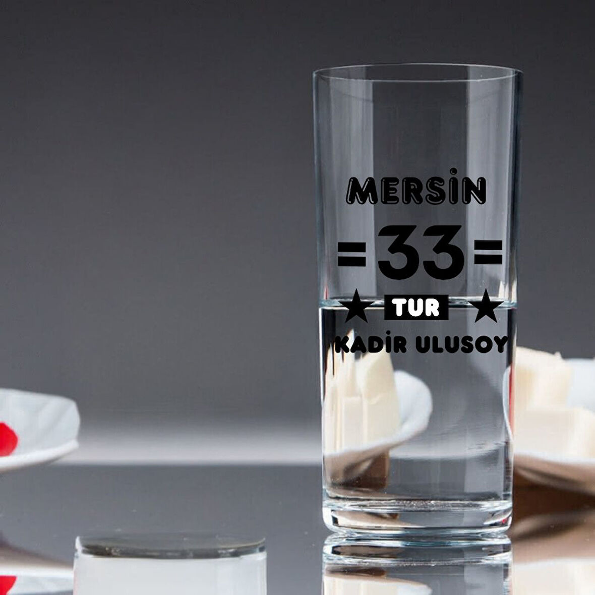 Kişiye Özel Memleket Tasarımlı Rakı Bardağı 1 Adet