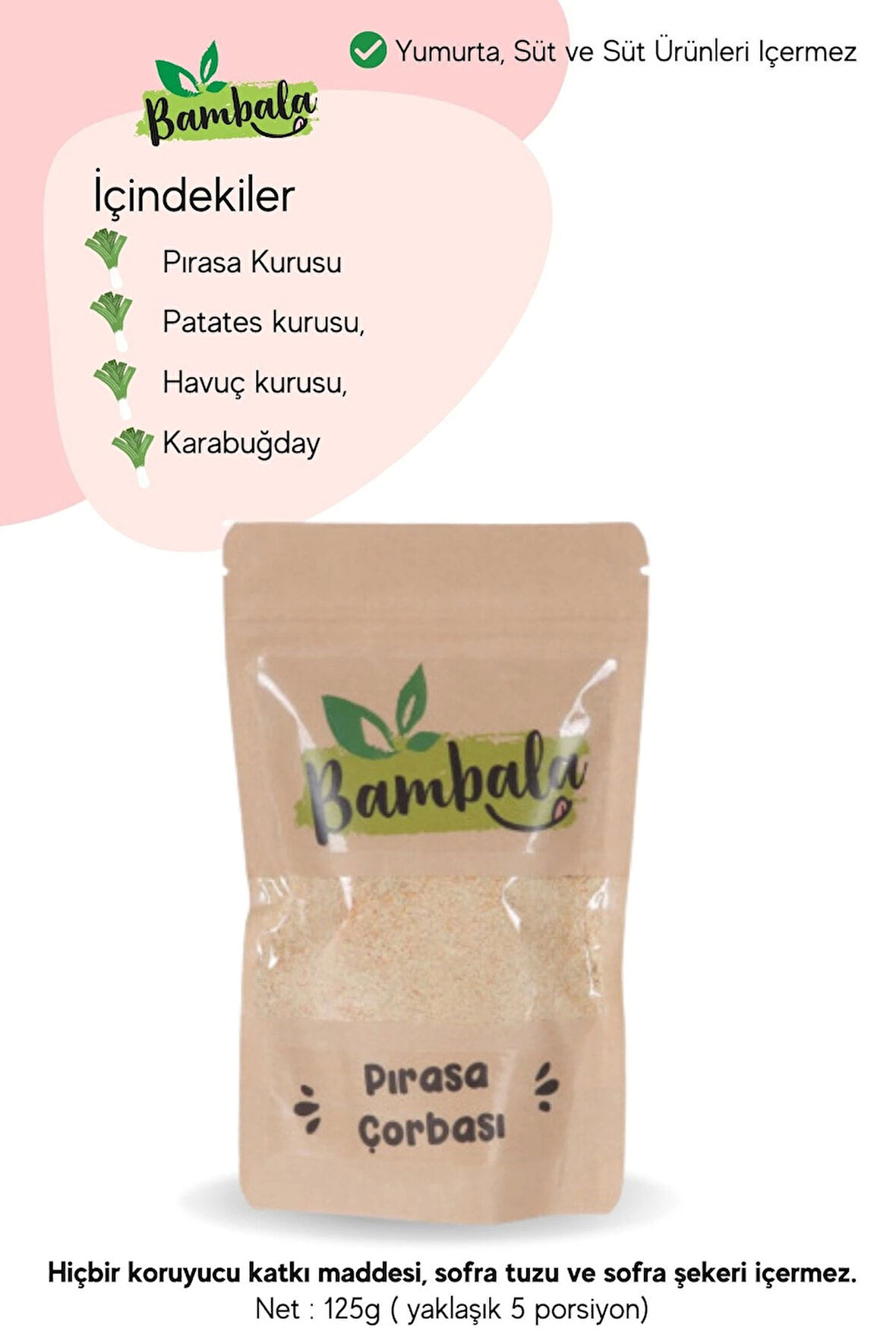 Pırasa Çorbası (125G)