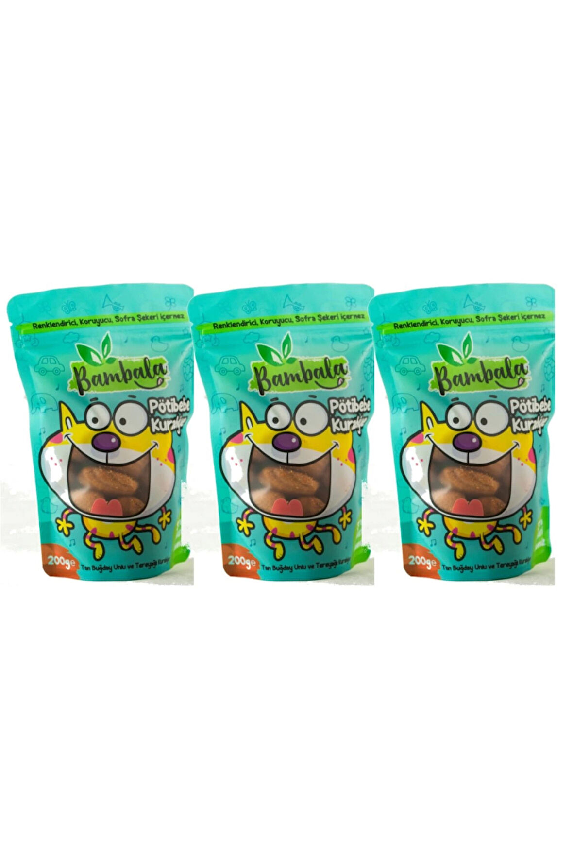Pötibebe 3x200g Büyük Paket Bisküvi