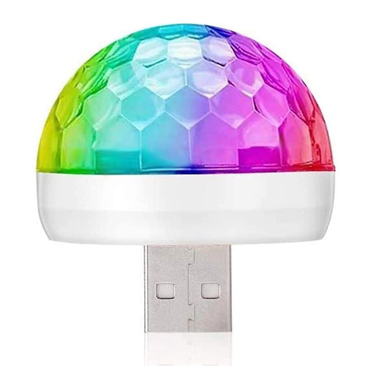 Oto Led Usb Disko Topu Müziğe Duyarlı