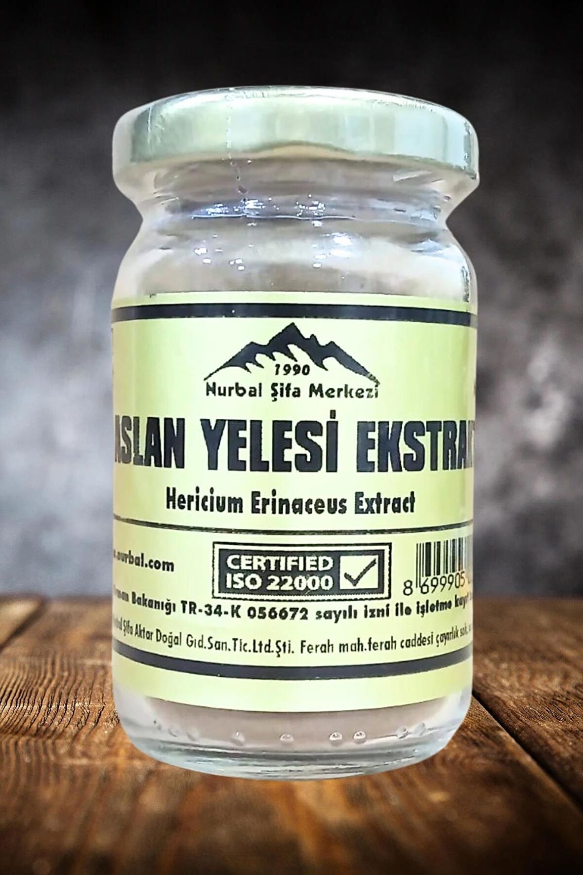 Aslan Yelesi Ekstrakt 50 gr