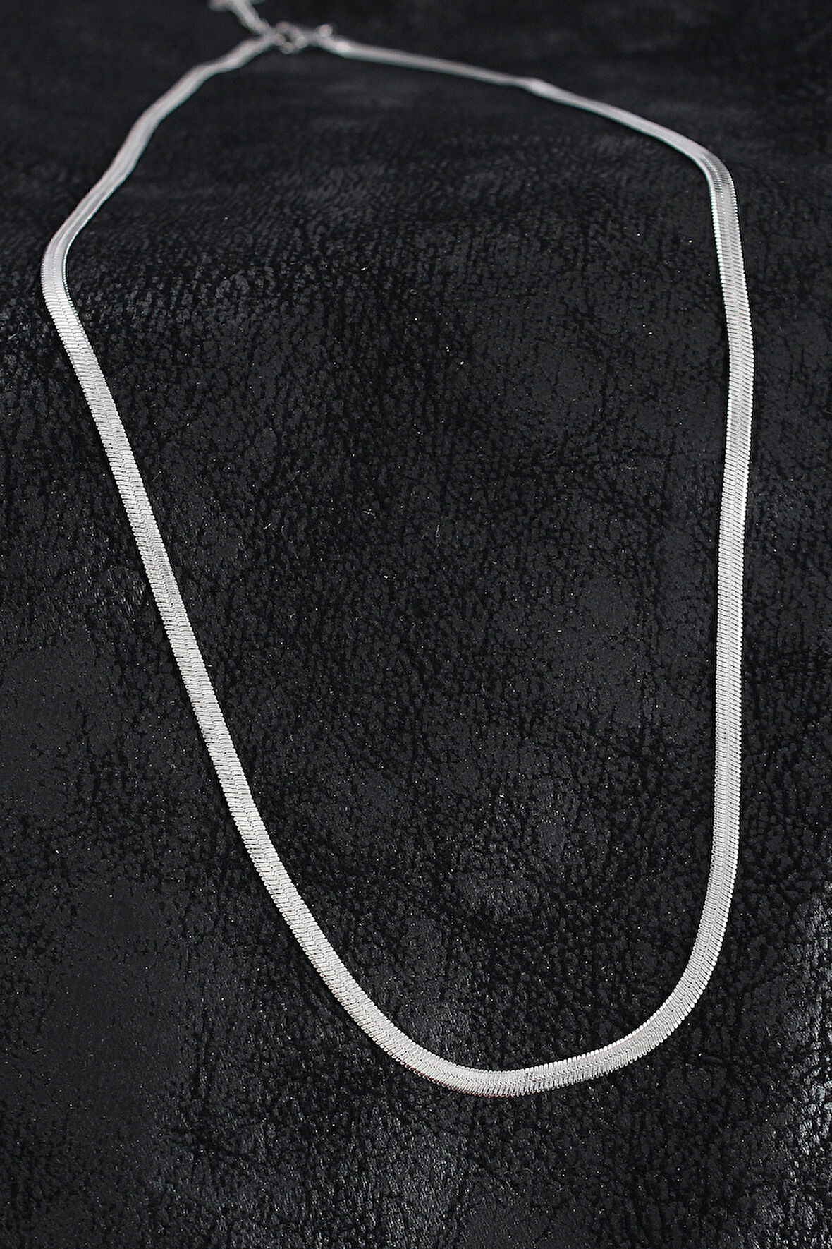 HEYF 316L Çelik Klasik İtalyan Zincir Model Gümüş Renk Erkek Kolye