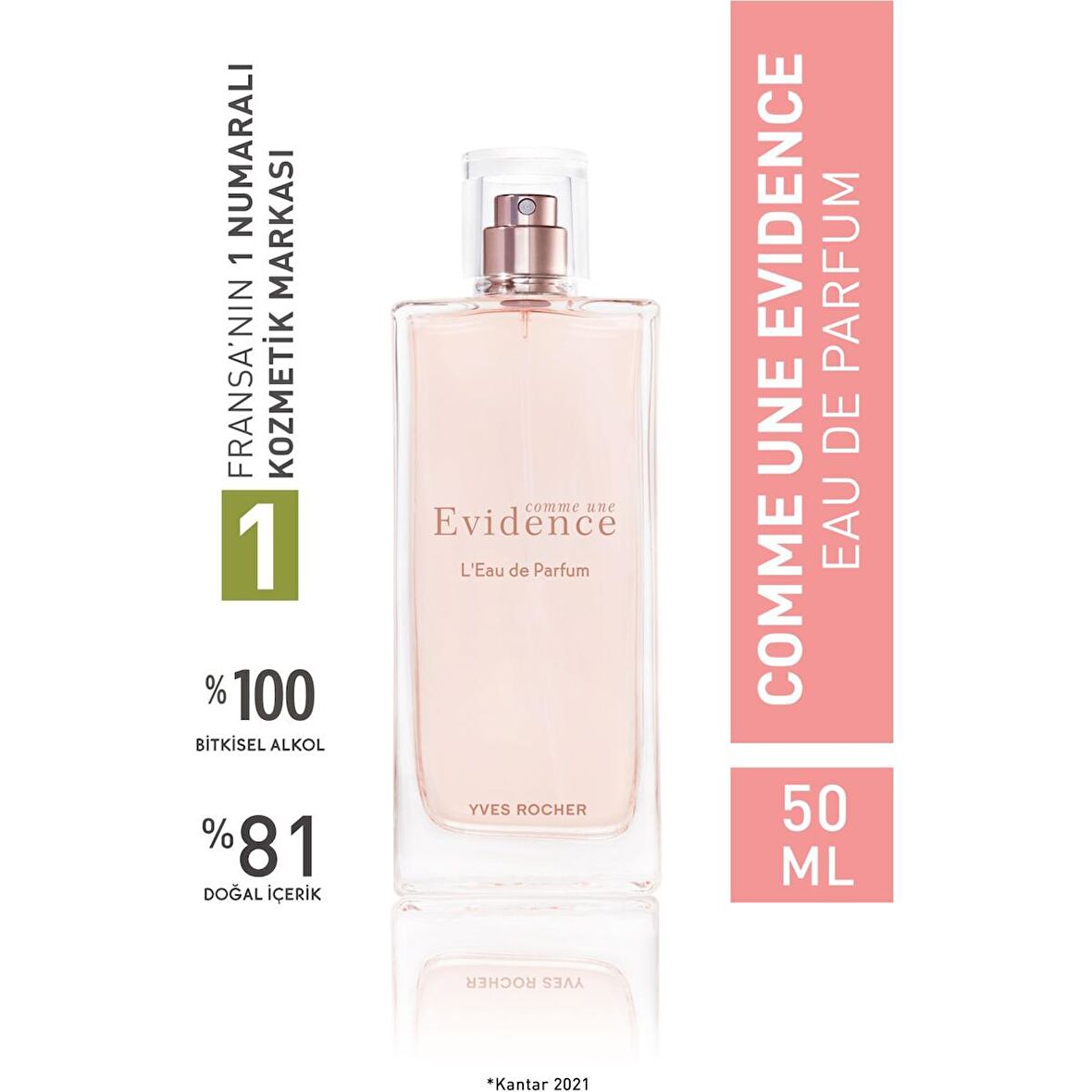 Yves Rocher Comme une Evidence - EDP 50 ml 25327