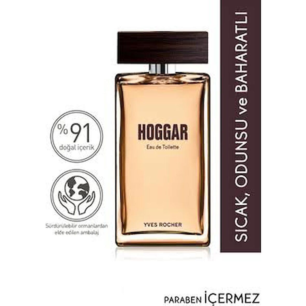 Yves Rocher Hoggar Edt 100 ML Erkek Parfümü