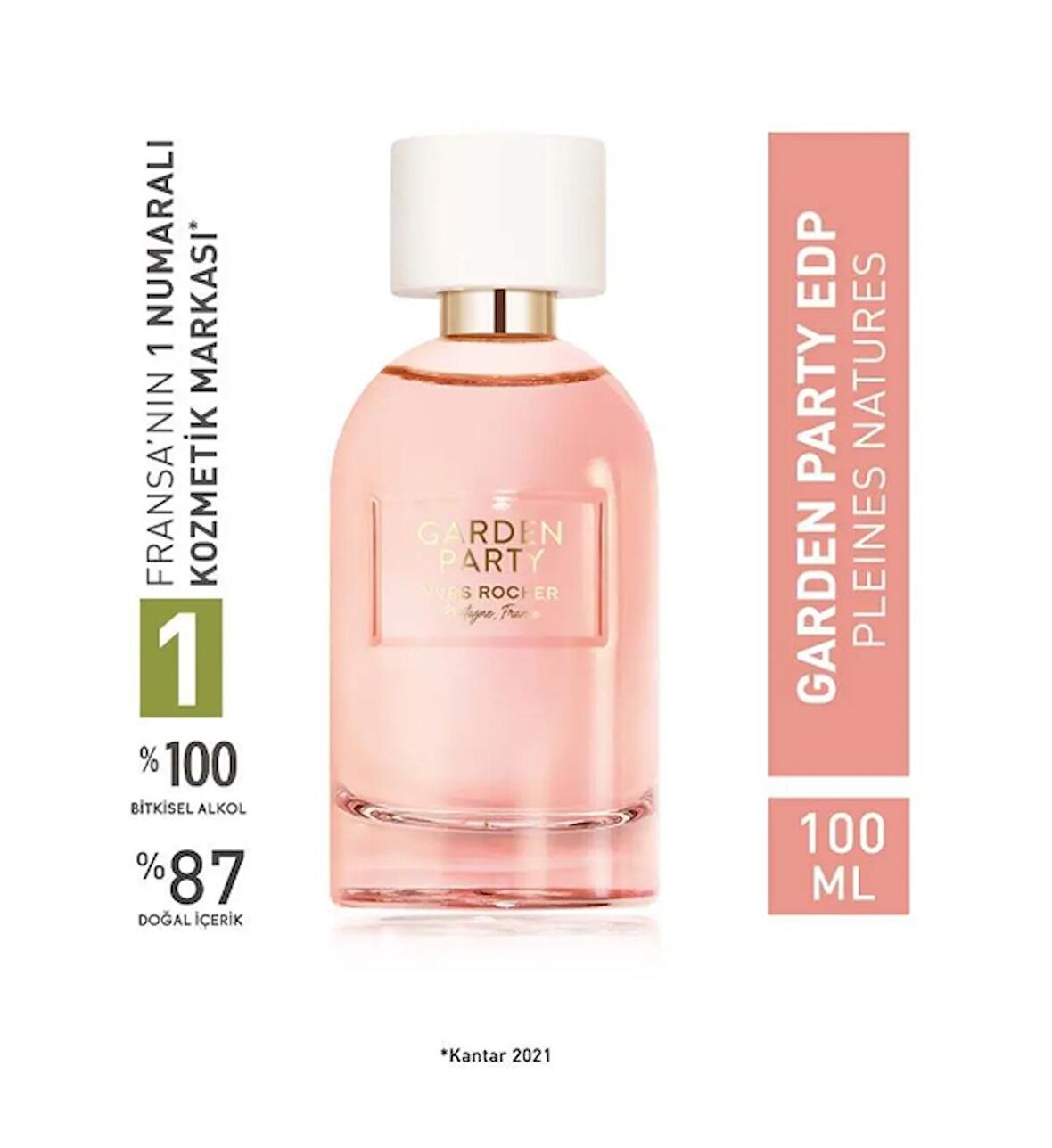Yves Rocher Garden Party EDP – Pleines Natures 100 ML Parfüm - 84800