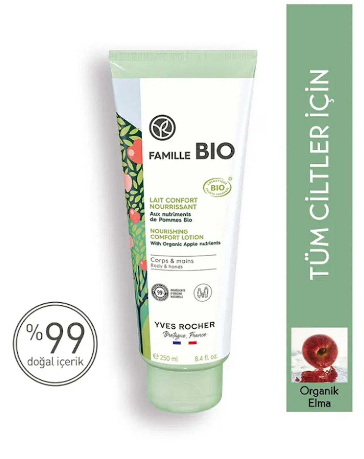 Yves Rocher Vücut Losyonu - Besleyici / Famille Bio-250 ml- 90791