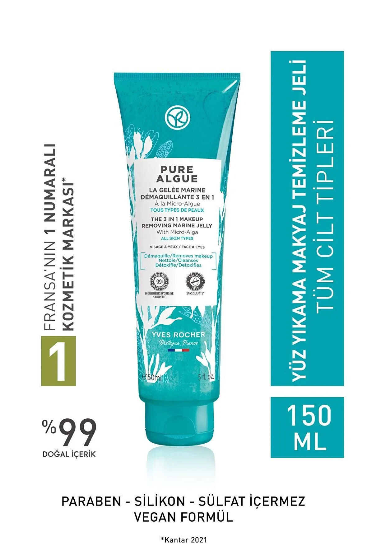 Pure Algue Makyaj Temizleyici Yıkama Jeli-150ml / La Roche Posay Jel