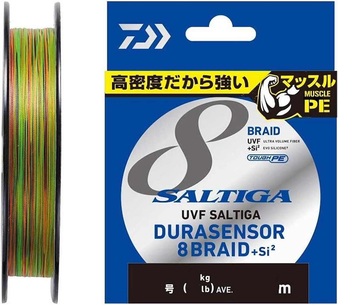 Daiwa Saltiga 8 Braid Dura 300m Multicolor İp Misina