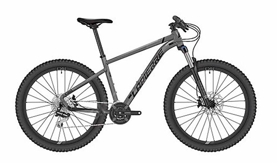 LAPIERRE CRP EDGE 3.7 ERKEK DAĞ BİSİKLETİ 440H HD 27.5 JANT 24 VİTES MAT KOYU GRİ SİYAH GRİ