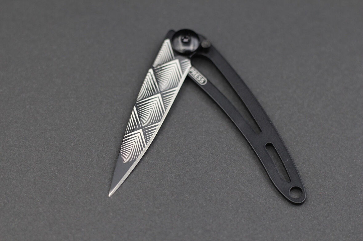 Deejo 15g, Pocket knife, Black Naked, Art Deco Çakı