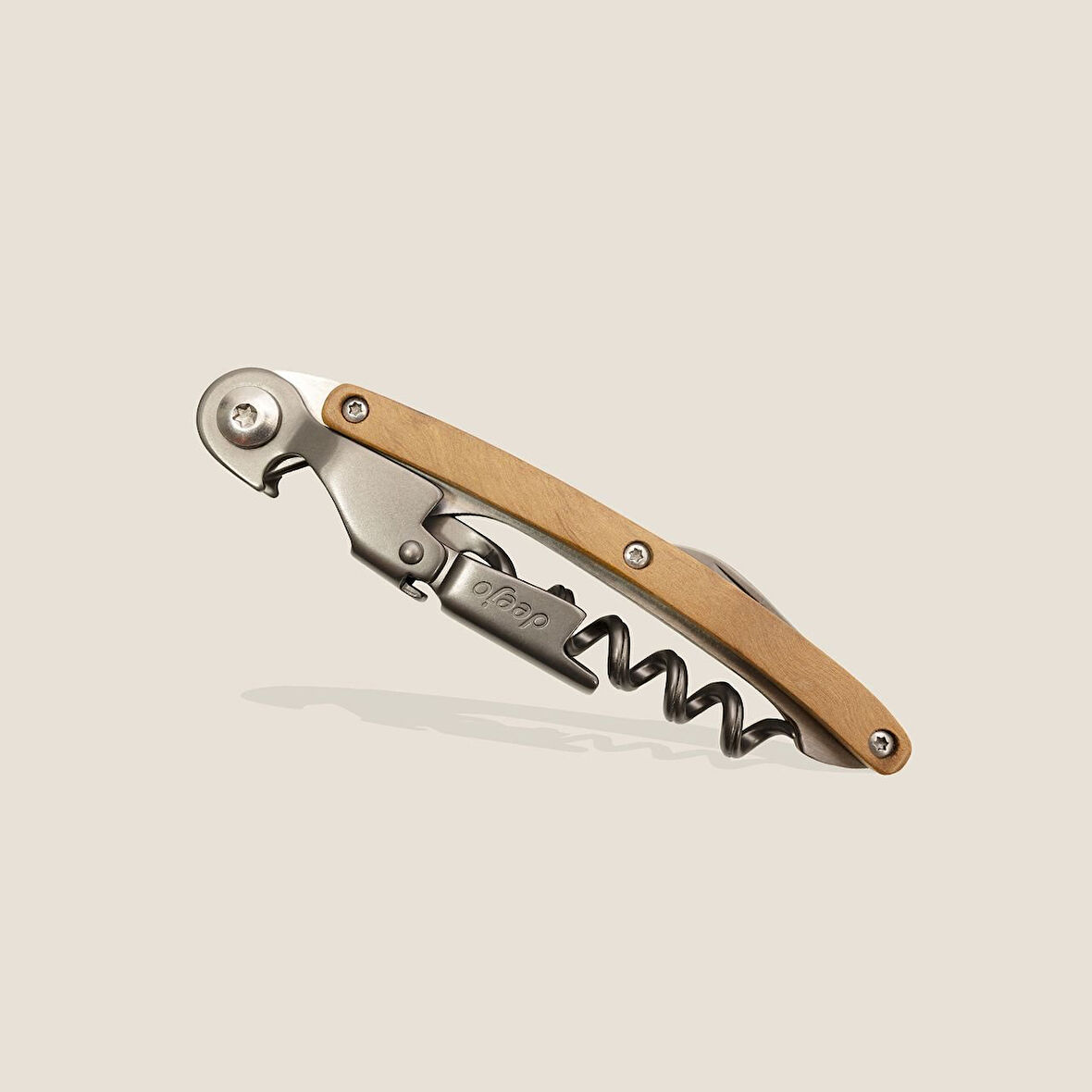 Deejo Waiter's Knife, Olive Wood