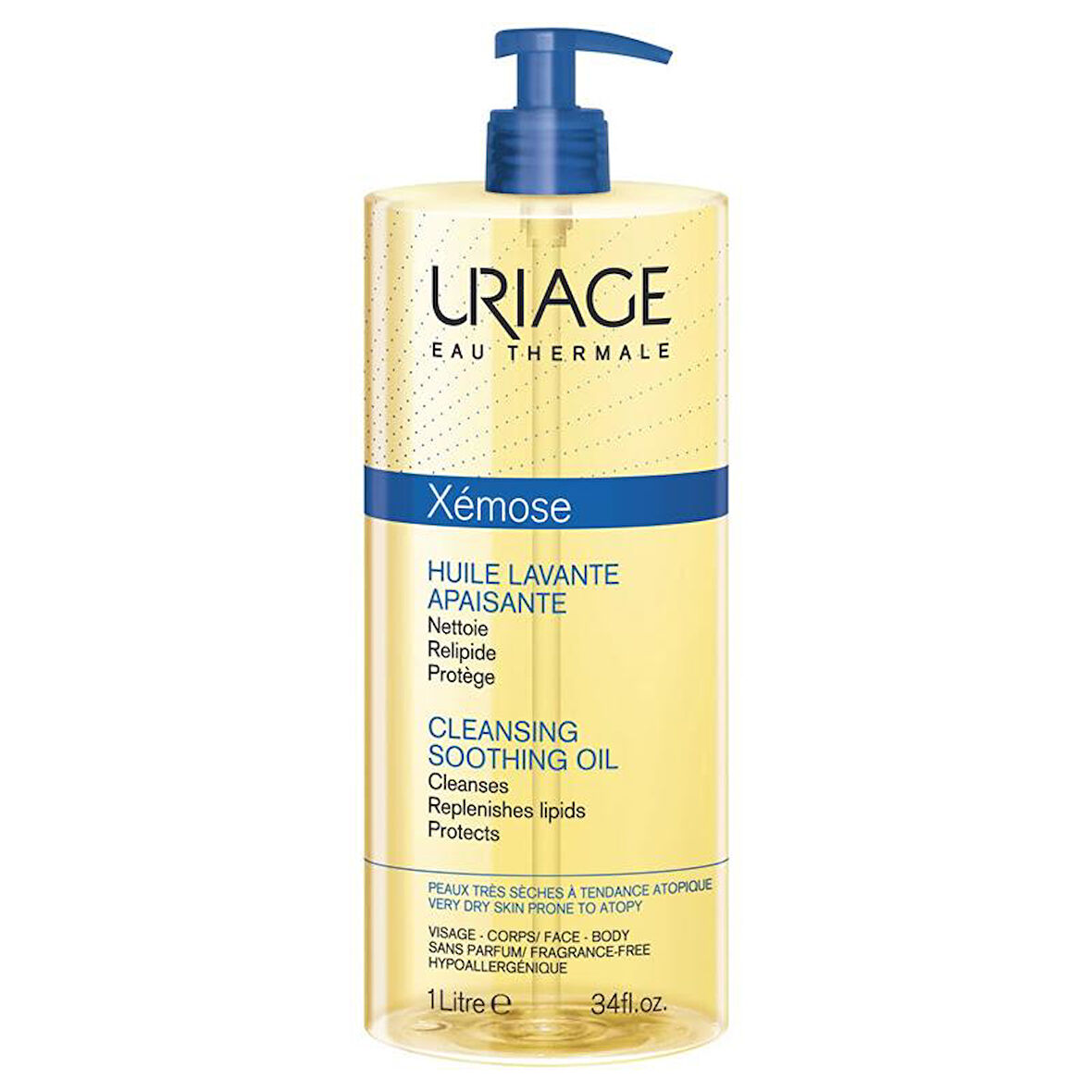 Uriage Xemose Cleansing Soothing Oil 1000 ml