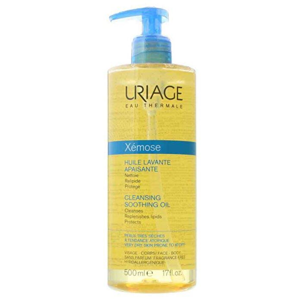 URIAGE Xemose Cleansing Soothing Oil 500 ml