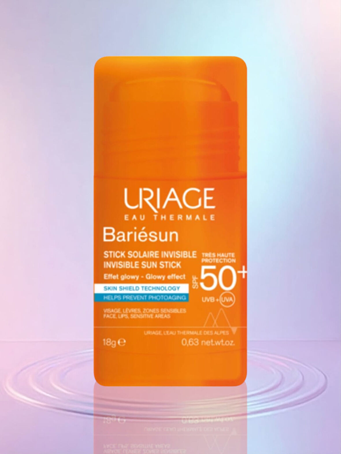 Bariesun Invisible sun stick SPF 50+ UVB+UVA 18g