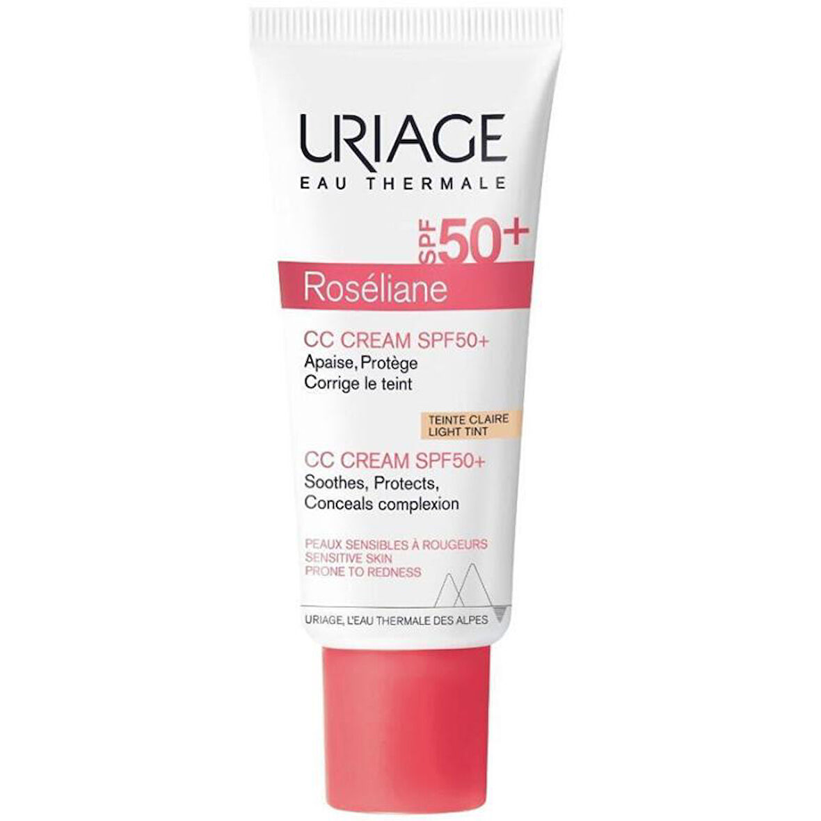 Uriage Roseliane CC Krem SPF 50+ Renkli Nemlendirici Light 40ml