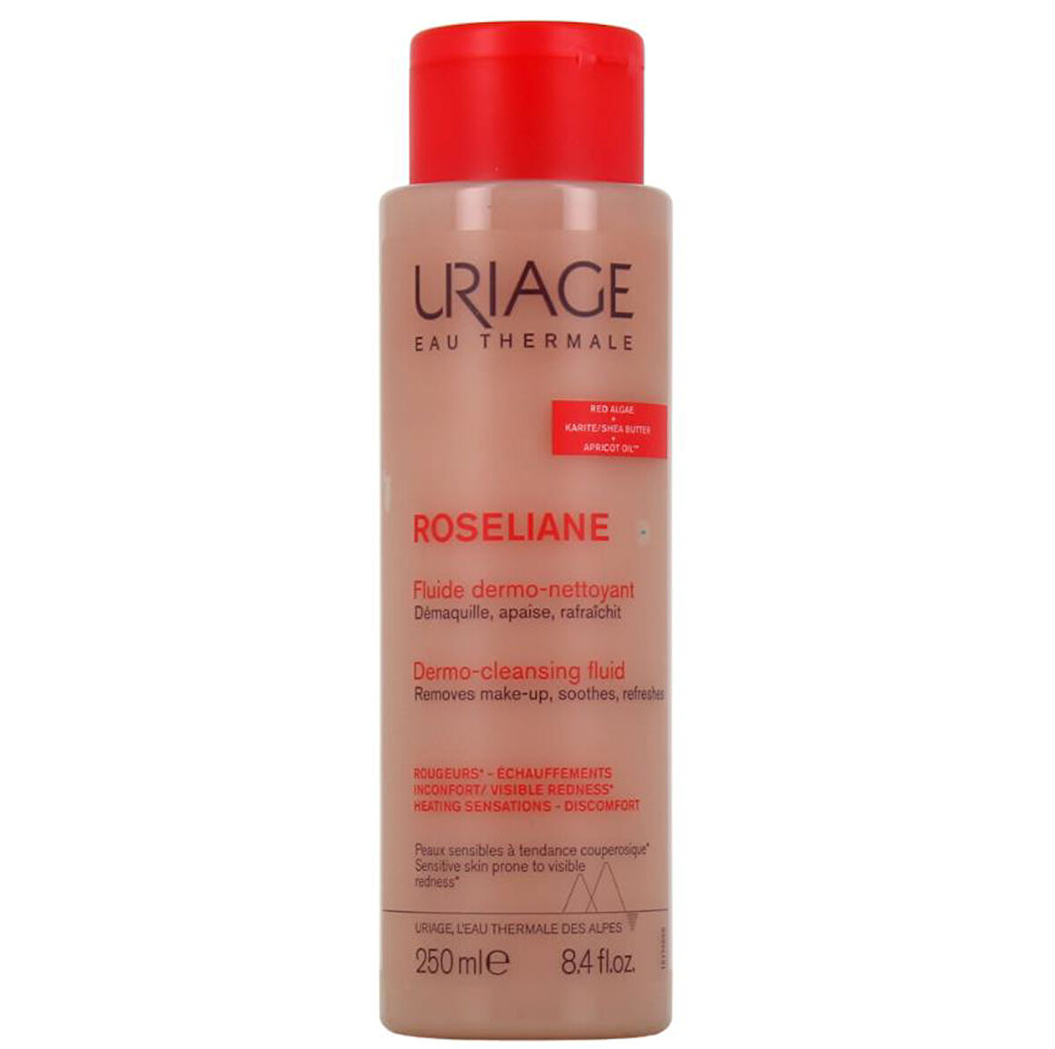 Uriage Roseliane Fluide Dermo- Nettoyant Cleansing 250 Ml