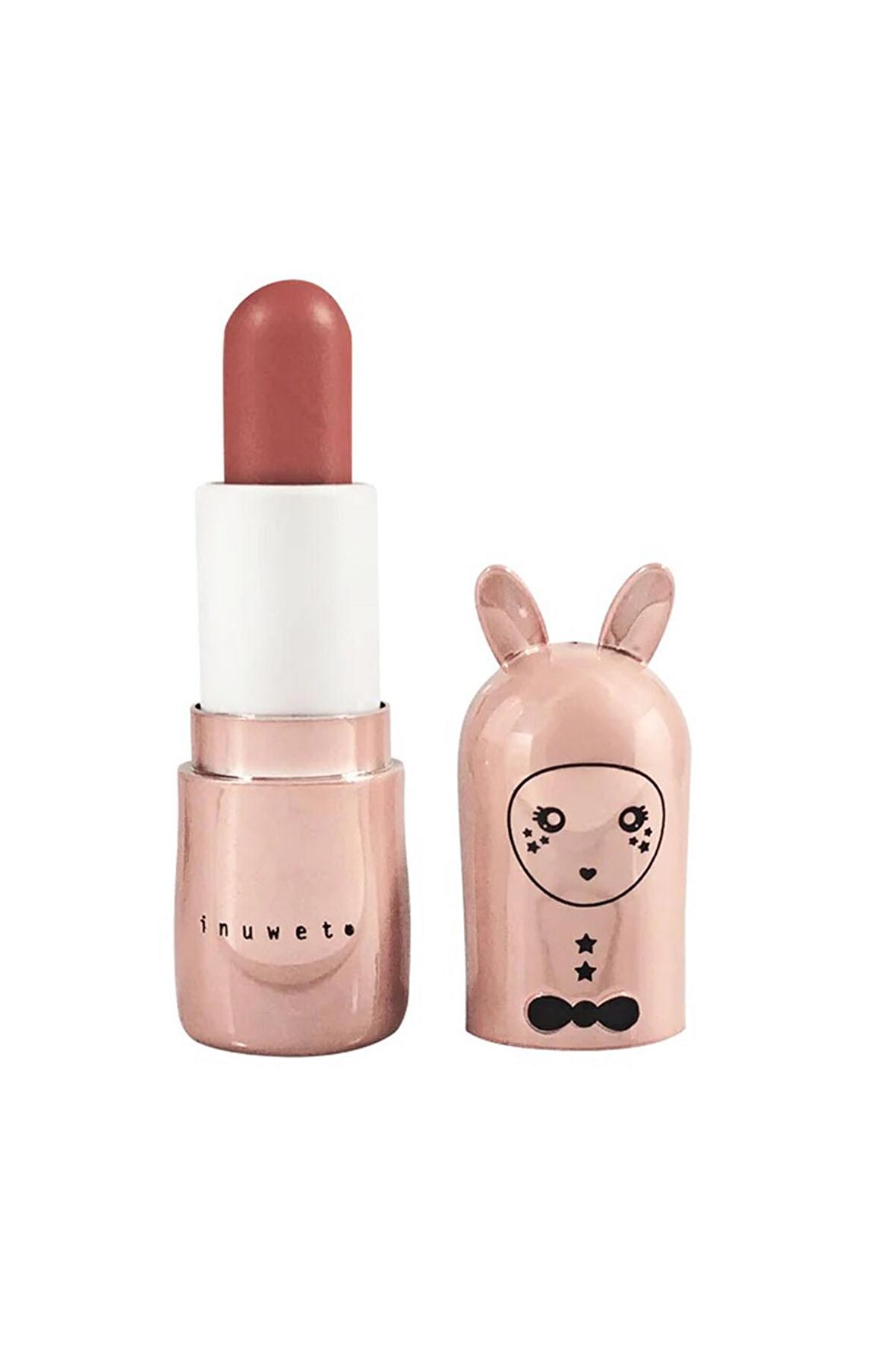 Inuwet Lip Balm  Metal Nude Pink Pembe