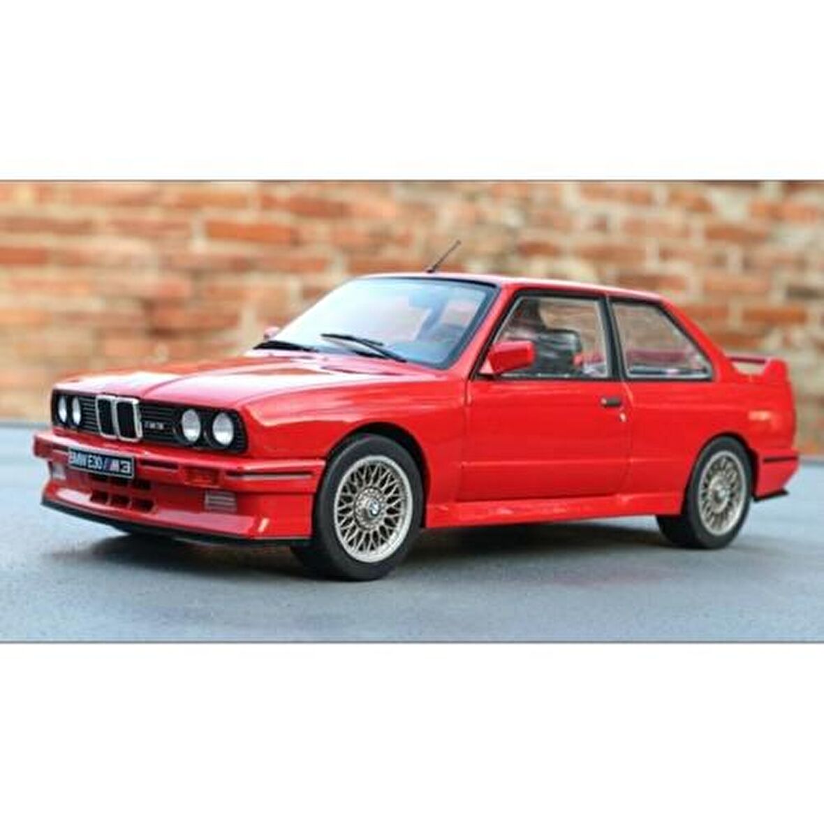 Solido Bmw E30 M3 1:18 1986 Kırmızı MODEL ARABA BMW RED