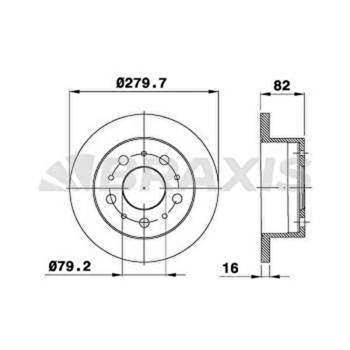 ARKA FREN DISK AYNASI BOXER JUMPER DUCATO TUM MODELLER 18Q 16 JANT 2.0 HDI 2.2 HDI 2.8HDI 2. - BRAXIS AD0348