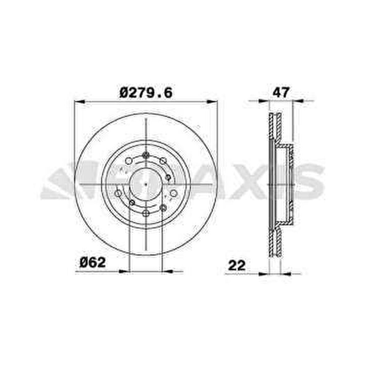 ON FREN DISK AYNASI HAVALI SEDICI SUZUKI SX4 1.6 - 1.9D - 2.0 - BRAXIS AE0173