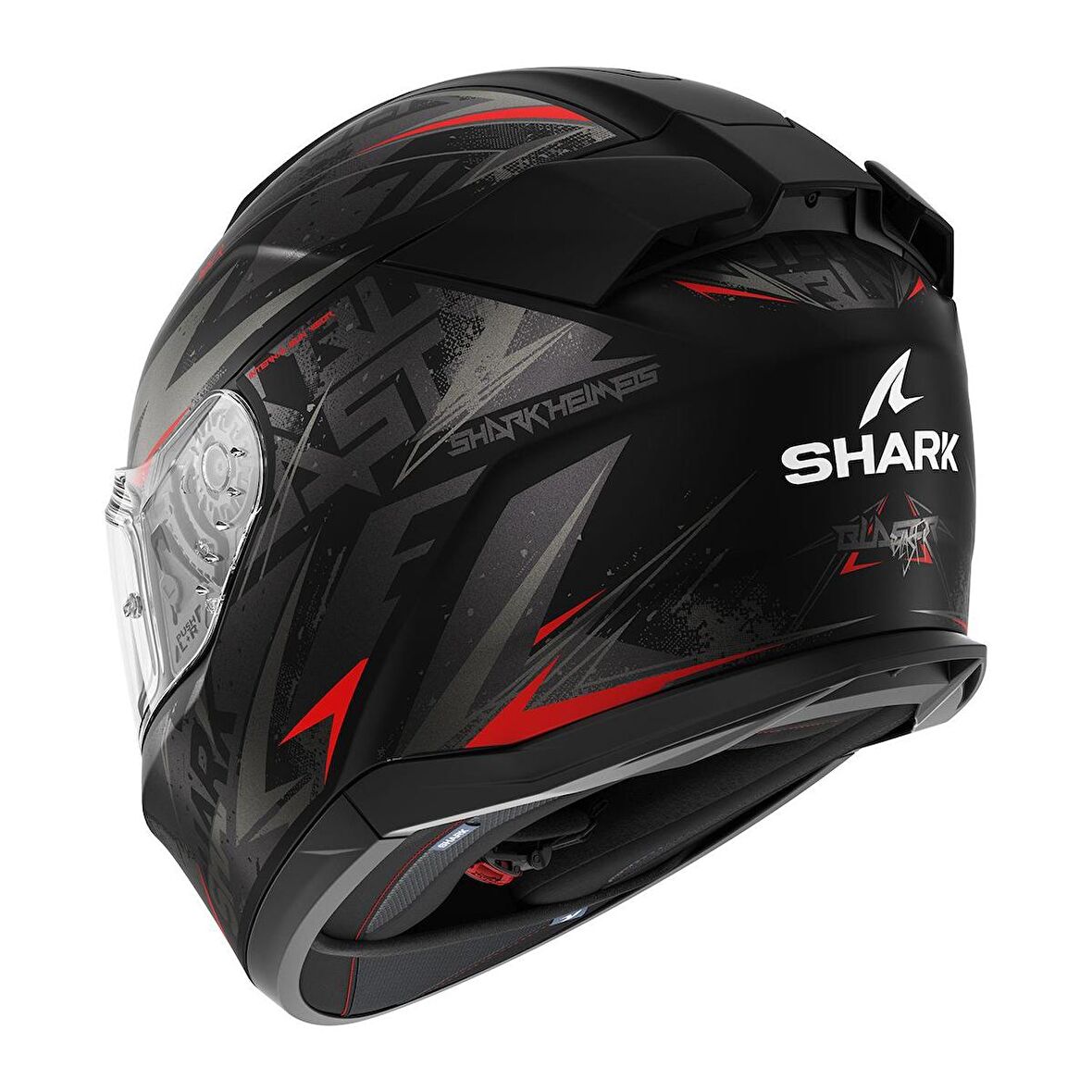 Shark D-Skwal 3 Blast-R Mat Kapalı Kask